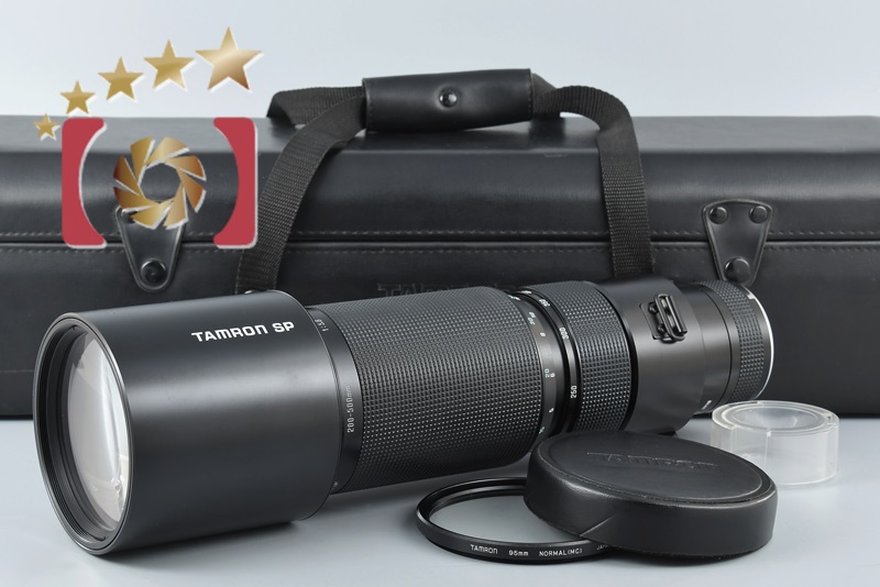 【中古】TAMRON タムロン 31A SP 200-500mm f/5.6 BBAR MC キヤノンFDマウント用 |  中古カメラ・フィルムカメラを中心に取り揃えるファイブスターカメラ