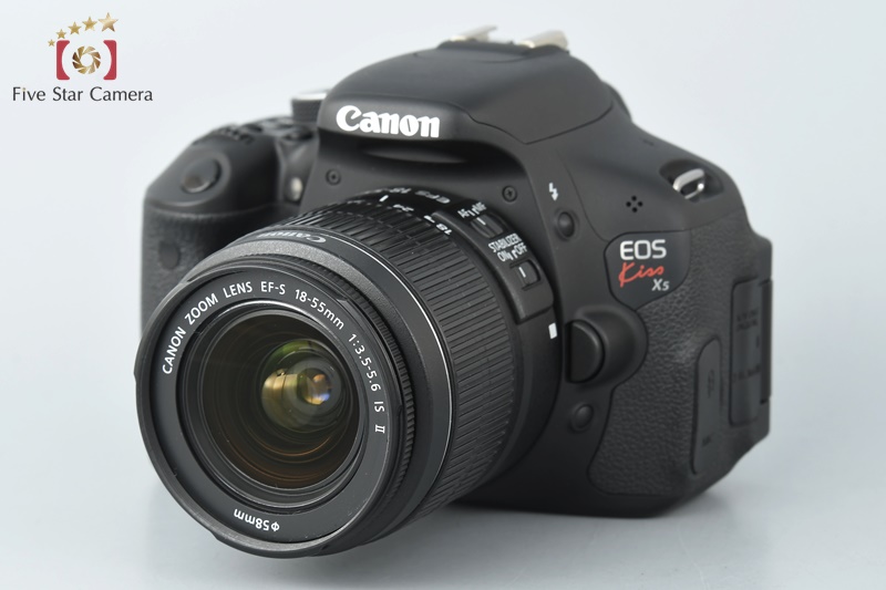 中古】Canon キヤノン EOS Kiss X5 ダブルズームレンズキット