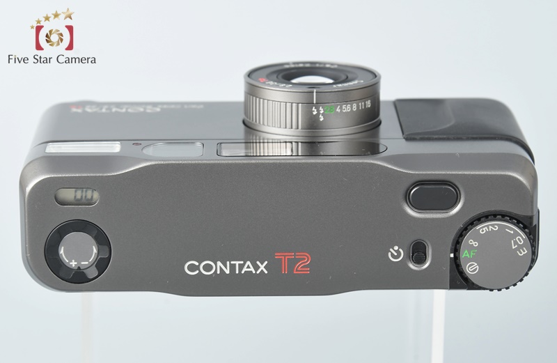 中古】CONTAX コンタックス T2 チタンブラック データバック付属