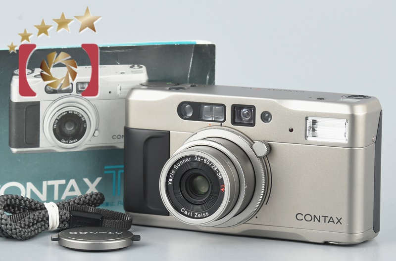 【中古】CONTAX コンタックス TVS コンパクトフィルムカメラ | 中古カメラ・フィルムカメラを中心に取り揃えるファイブスターカメラ