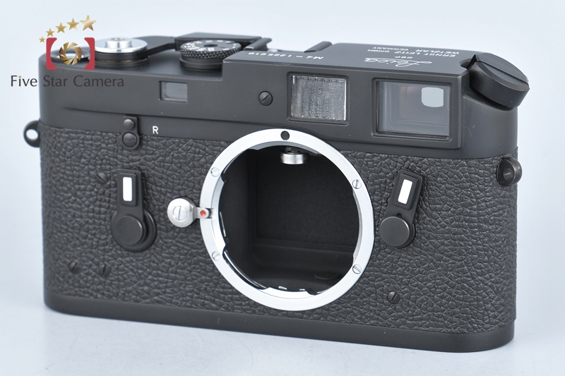 【2021.04 オーバーホール済】Leica ライカ M4 ブラッククローム レンジファインダーフィルムカメラ |  中古カメラ・フィルムカメラを中心に取り揃えるファイブスターカメラ