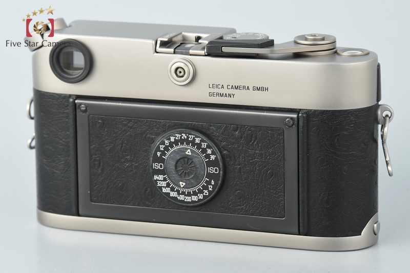 【中古】Leica ライカ M6 チタン レンジファインダーフィルムカメラ