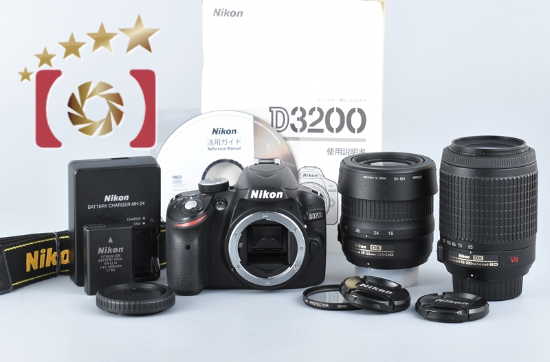 ニコン Nikon D3200 ダブルズームキット ≪S数3529回≫-talizman.com.pl