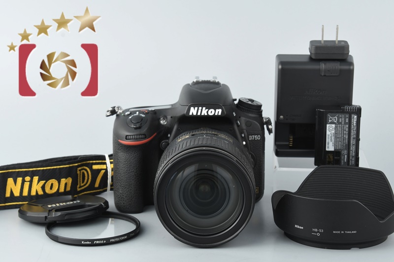 【中古】Nikon ニコン D750 24-120 VR レンズキット | 中古カメラ・フィルムカメラを中心に取り揃えるファイブスターカメラ