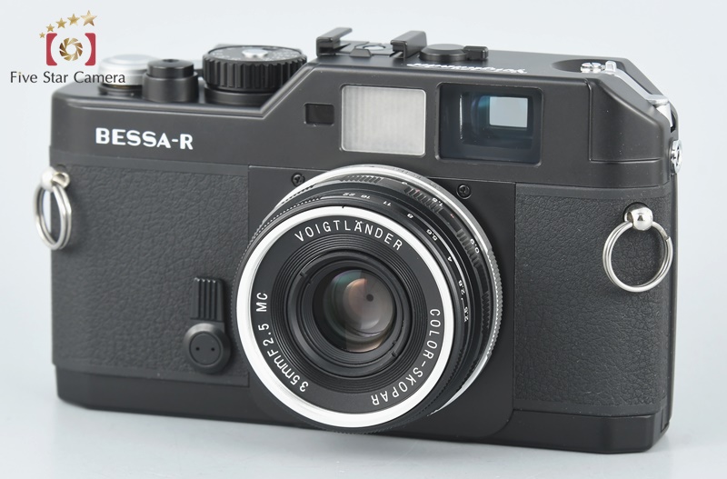 【中古】Voigtlander フォクトレンダー BESSA-R ブラック + COLOR-SKOPAR 35mm f/2.5 MC |  中古カメラ・フィルムカメラを中心に取り揃えるファイブスターカメラ