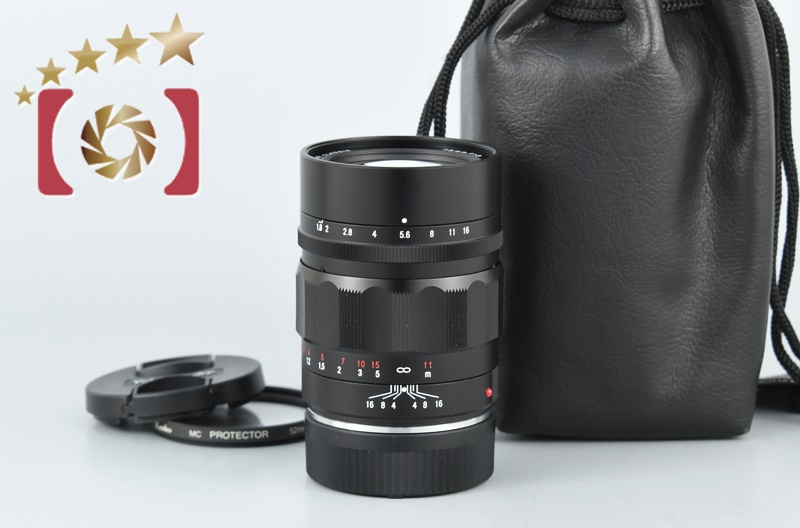 【中古】Voigtlander フォクトレンダー HELIAR CLASSIC 75mm f/1.8 ライカMマウント用 |  中古カメラ・フィルムカメラを中心に取り揃えるファイブスターカメラ