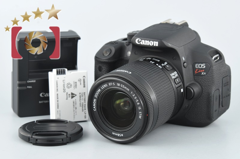 中古】Canon キヤノン EOS Kiss X7i EF-S 18-55 IS STM レンズキット ...