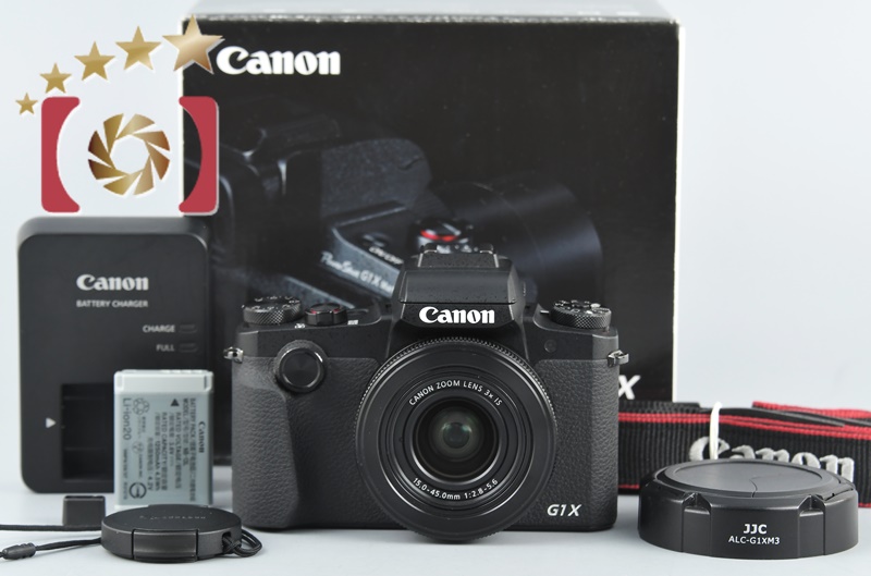 【中古】Canon キヤノン PowerShot G1 X Mark III コンパクトデジタルカメラ |  中古カメラ・フィルムカメラを中心に取り揃えるファイブスターカメラ