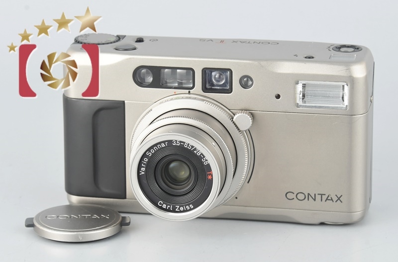 【中古】CONTAX コンタックス TVS コンパクトフィルムカメラ | 中古カメラ・フィルムカメラを中心に取り揃えるファイブスターカメラ