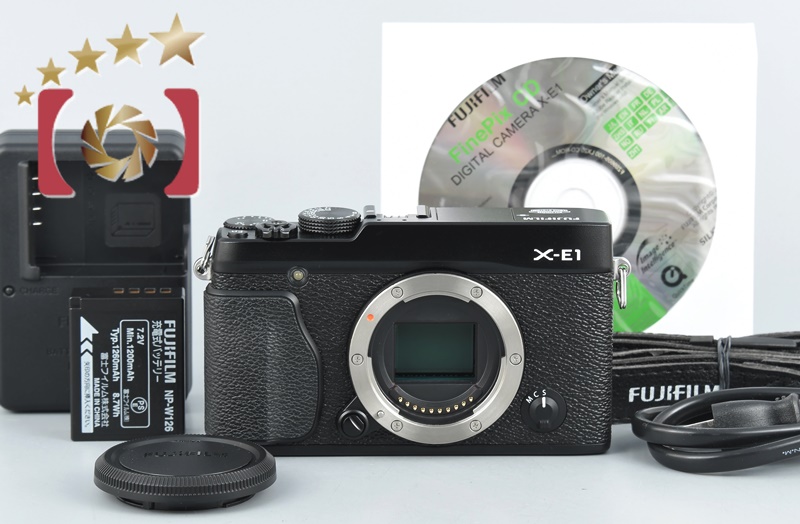 富士フイルム Fujifilm ミラーレス一眼カメラ X-E1 ボディ - カメラ