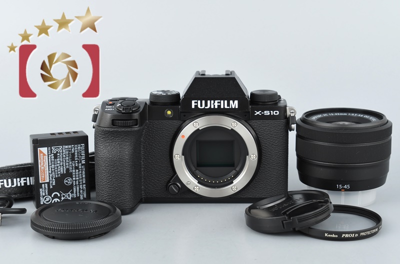 【中古】FUJIFILM 富士フイルム X-S10 XC 15-45mm レンズキット |  中古カメラ・フィルムカメラを中心に取り揃えるファイブスターカメラ