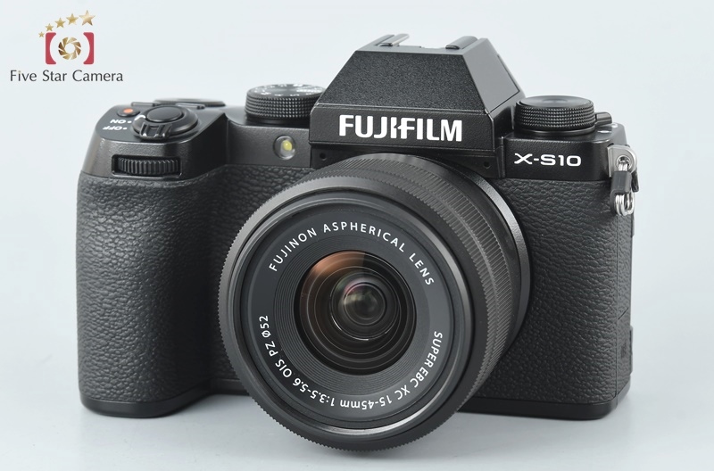 スマホ/家電/カメラ新品未使用 FUJIFILM X-S10 ダブルズームレンズキット ブラック