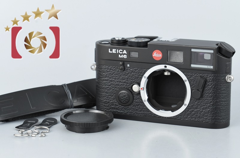 MINT]Leica M6 TTL 0.58 35mm Rangefinder Film Camera In Silver JAPAN MODEL  w/Box