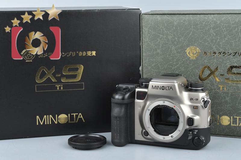 人気の ミノルタ MINOLTA α-9 アルフィーナイン 商品カタログ 中古