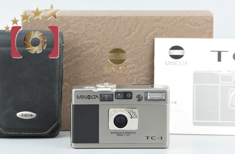 中古】MINOLTA ミノルタ TC-1 コンパクトフィルムカメラ | 中古カメラ