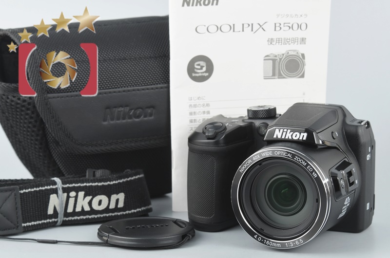 中古】Nikon ニコン COOLPIX B500 ブラック コンパクトデジタルカメラ ...