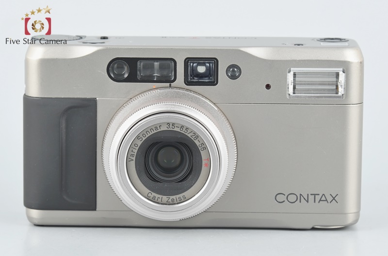 【中古】CONTAX コンタックス TVS II コンパクトフィルムカメラ | 中古カメラ・フィルムカメラを中心に取り揃えるファイブスターカメラ