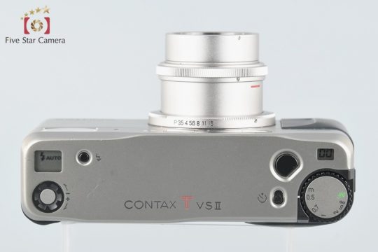 【中古】CONTAX コンタックス TVS II コンパクトフィルムカメラ | 中古カメラ・フィルムカメラを中心に取り揃えるファイブスターカメラ