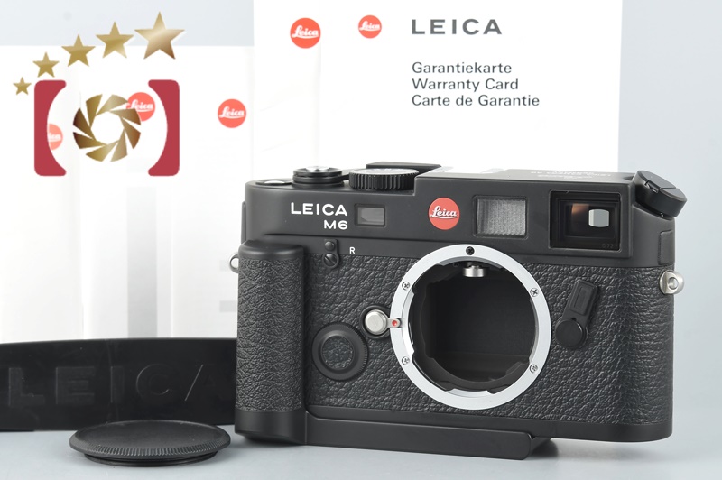 【中古】Leica ライカ M6 TTL 0.72 JAPAN ブラック レンジファインダーフィルムカメラ |  中古カメラ・フィルムカメラを中心に取り揃えるファイブスターカメラ