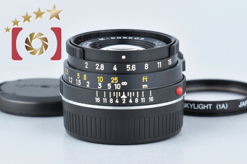 中古】MINOLTA ミノルタ M-ROKKOR 40mm f/2 | 中古カメラ・フィルム