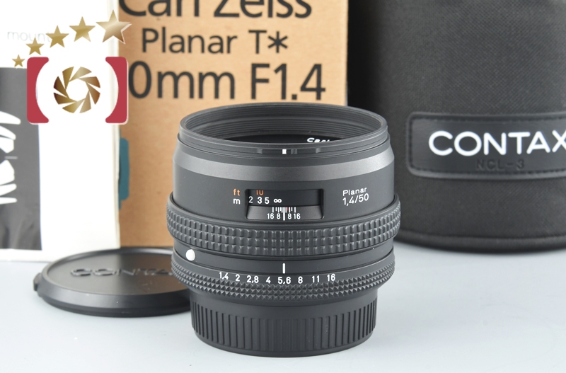 中古】CONTAX コンタックス Carl Zeiss Planar 50mm f/1.4 T* N