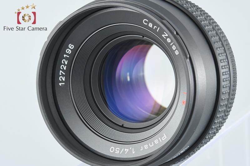 【中古】CONTAX コンタックス Carl Zeiss Planar 50mm f/1.4 T* Nマウント用 |  中古カメラ・フィルムカメラを中心に取り揃えるファイブスターカメラ