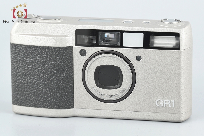 【中古】RICOH リコー GR1 シルバー コンパクトフィルムカメラ | 中古カメラ・フィルムカメラを中心に取り揃えるファイブスターカメラ