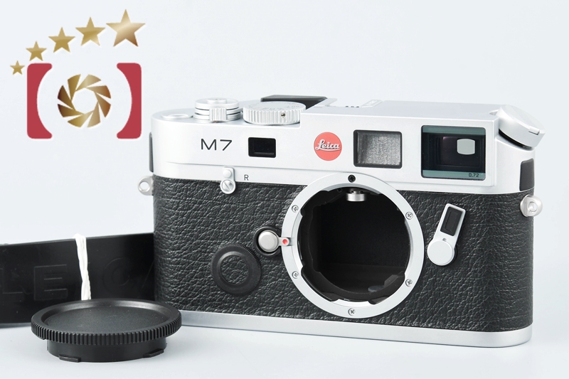 【中古】Leica ライカ M7 0.72 シルバークローム レンジファインダーフィルムカメラ |  中古カメラ・フィルムカメラを中心に取り揃えるファイブスターカメラ