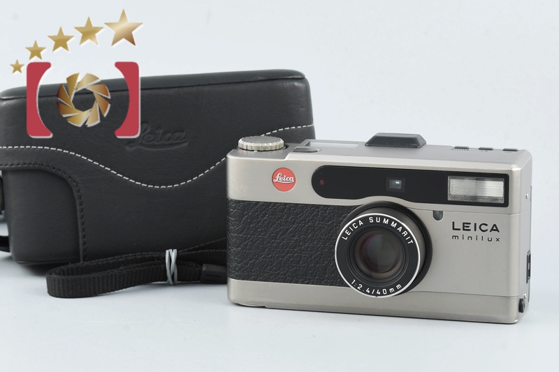 LEICA minilux zoom フィルムカメラ ケース付き - フィルムカメラ