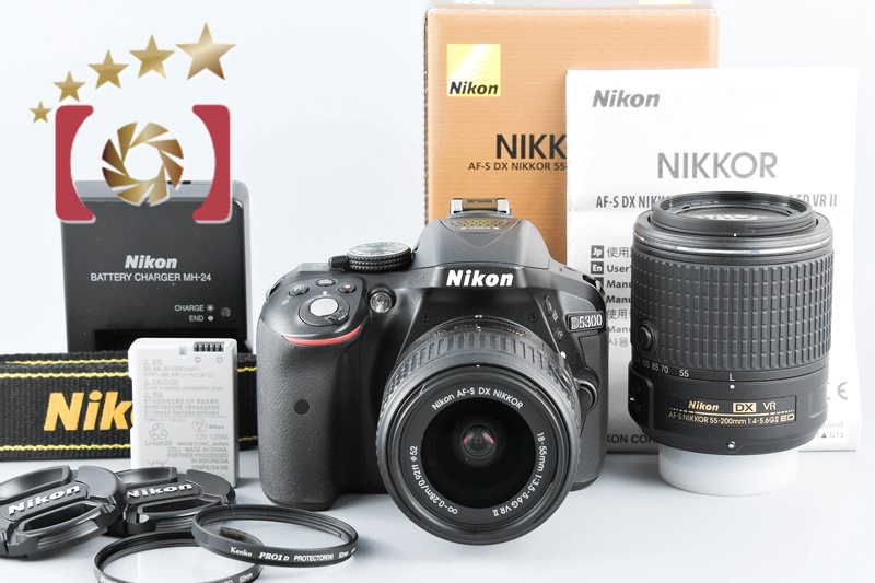 【再値下げ】NikonD5300  ダブルズームキット