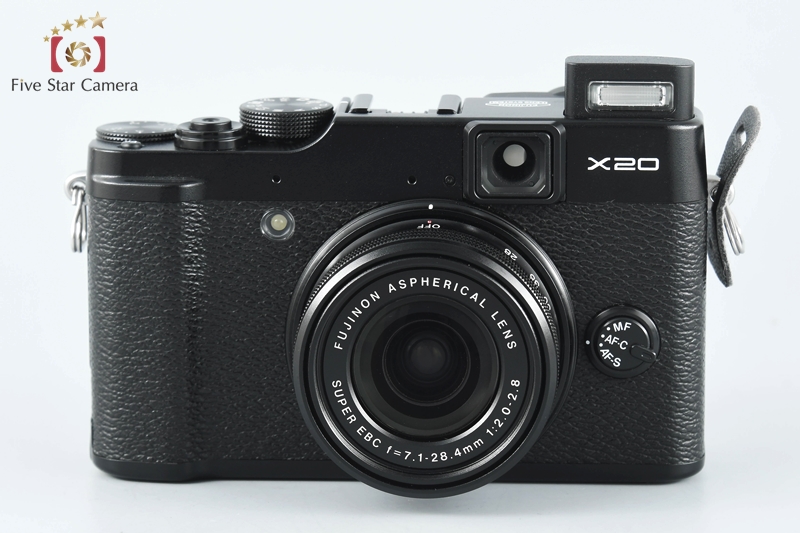 中古】FUJIFILM 富士フイルム X20 ブラック コンパクトデジタルカメラ