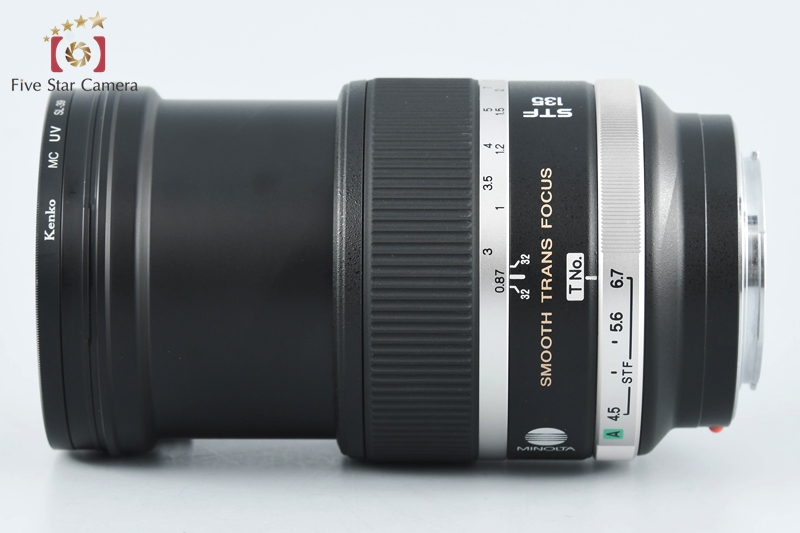 【中古】MINOLTA ミノルタ STF 135mm f/2.8 (T4.5) STF135F2.8 |  中古カメラ・フィルムカメラを中心に取り揃えるファイブスターカメラ