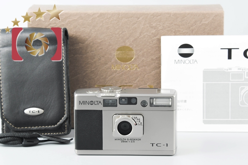 中古】MINOLTA ミノルタ TC-1 コンパクトフィルムカメラ 元箱付 | 中古