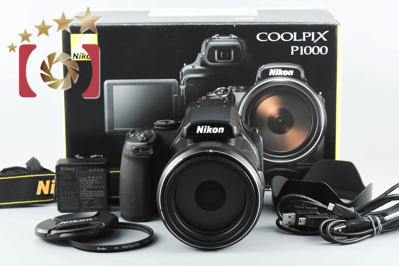 中古】Nikon ニコン COOLPIX P1000 コンパクトデジタルカメラ 元箱付