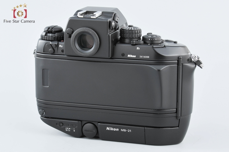 【中古】Nikon ニコン F4 フィルム一眼レフカメラ + MB-21 バッテリーパック |  中古カメラ・フィルムカメラを中心に取り揃えるファイブスターカメラ