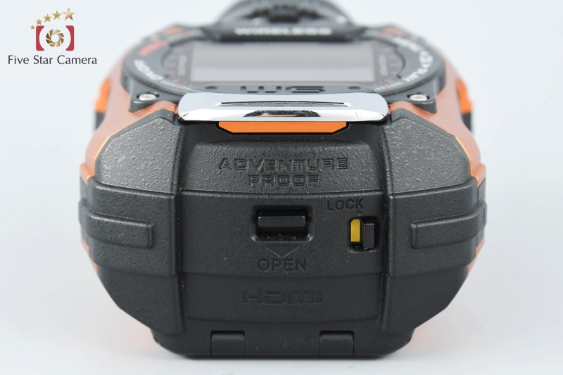 【中古】RICOH リコー WG-M1 オレンジ 防水アクションカメラ | 中古カメラ・フィルムカメラを中心に取り揃えるファイブスターカメラ