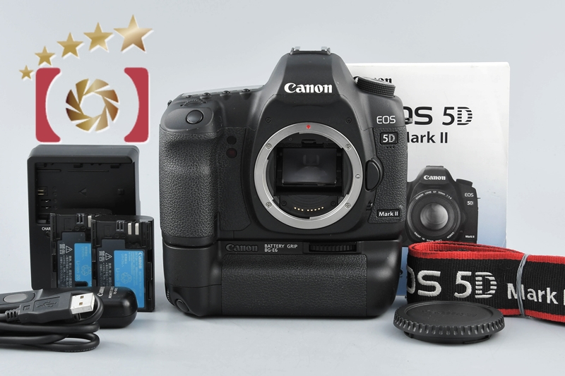 【中古】Canon キヤノン EOS 5D Mark II + BG-E6 バッテリーグリップ |  中古カメラ・フィルムカメラを中心に取り揃えるファイブスターカメラ