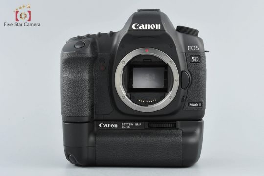 【中古】Canon キヤノン EOS 5D Mark II + BG-E6 バッテリーグリップ |  中古カメラ・フィルムカメラを中心に取り揃えるファイブスターカメラ