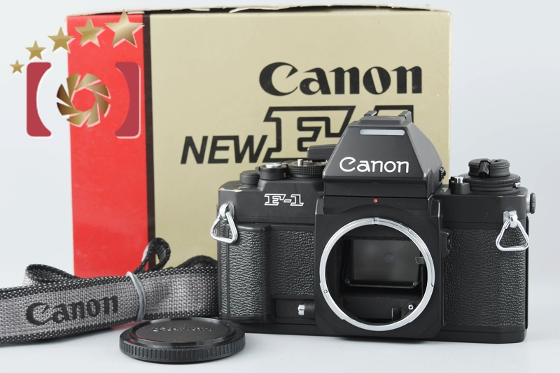 中古】Canon キヤノン New F-1 AE フィルム一眼レフカメラ 元箱付