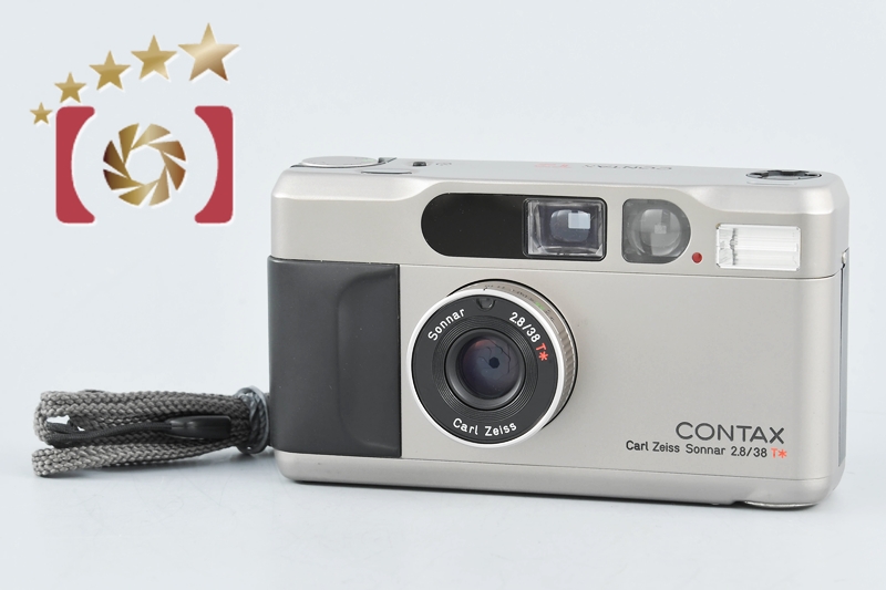 【中古】CONTAX コンタックス T2 コンパクトフィルムカメラ データバック付属 |  中古カメラ・フィルムカメラを中心に取り揃えるファイブスターカメラ