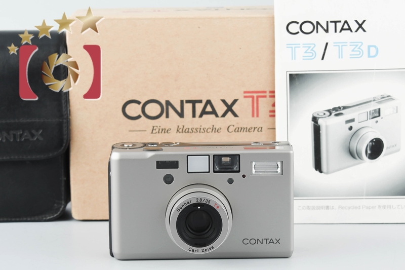 CONTAX T3 D コンタックス データバック 状態良好です。動作OK-