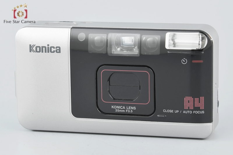 【中古】Konica コニカ BiG mini A4 コンパクトフィルムカメラ | 中古カメラ・フィルムカメラを中心に取り揃えるファイブスターカメラ