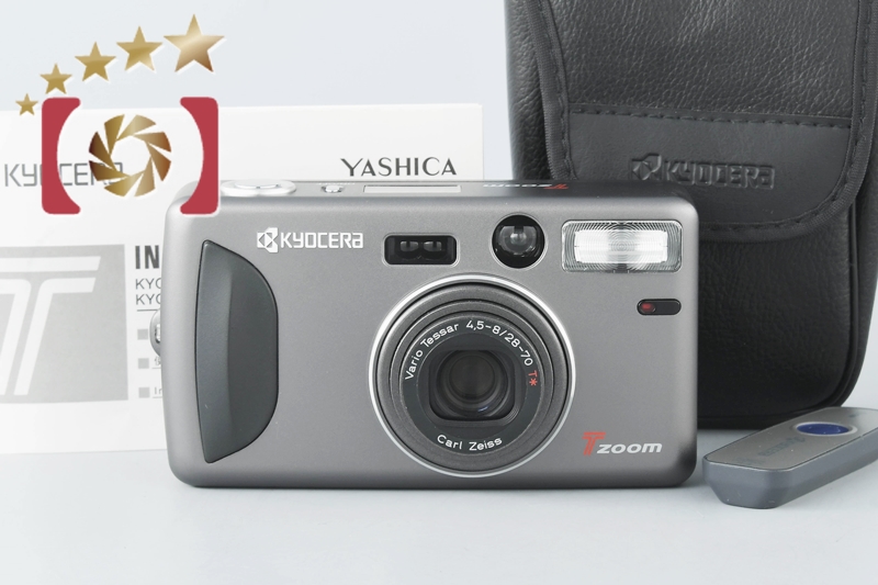 【中古】Kyocera 京セラ T ZOOM コンパクトフィルムカメラ | 中古カメラ・フィルムカメラを中心に取り揃えるファイブスターカメラ