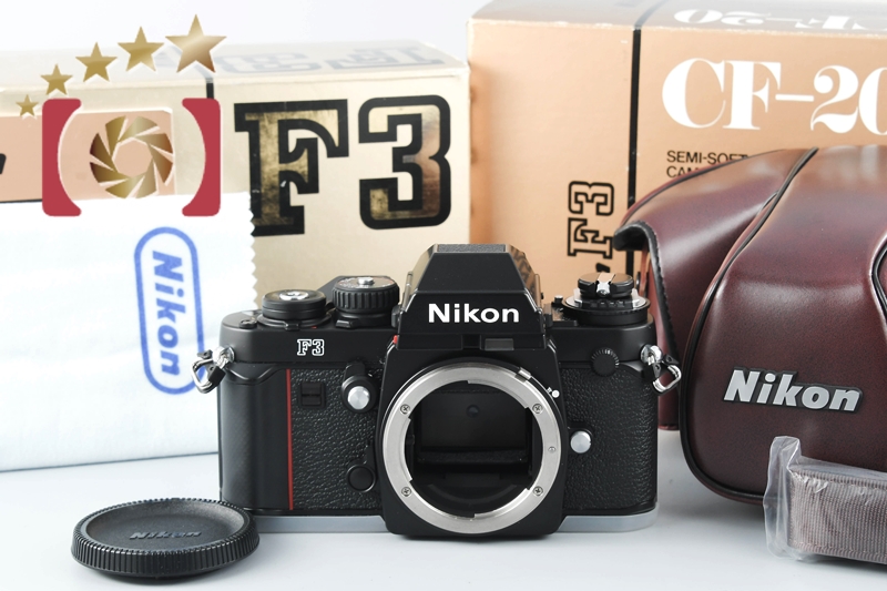 【開封未使用品】Nikon ニコン F3 アイレベル 初期レザー フィルム一眼レフカメラ |  中古カメラ・フィルムカメラを中心に取り揃えるファイブスターカメラ