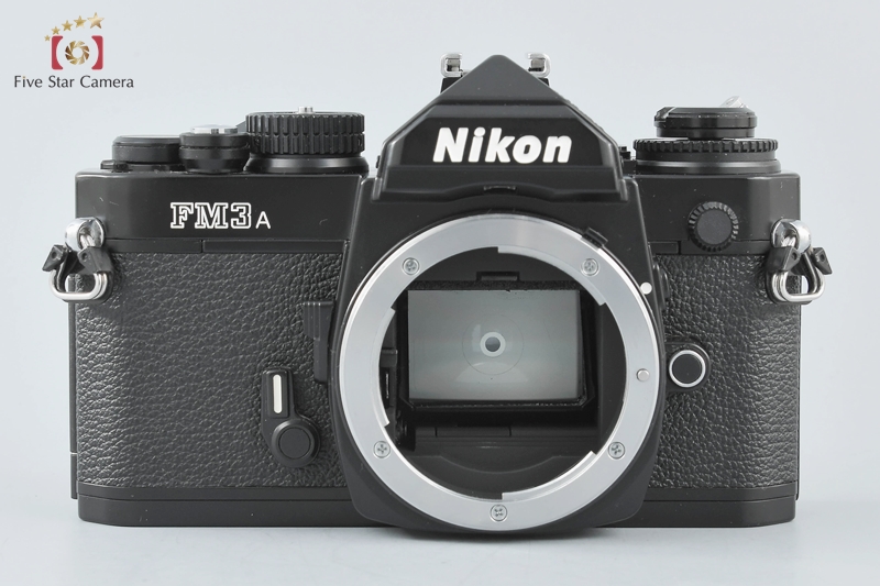 開封未使用品】Nikon ニコン FM3A ブラック フィルム一眼レフカメラ 元