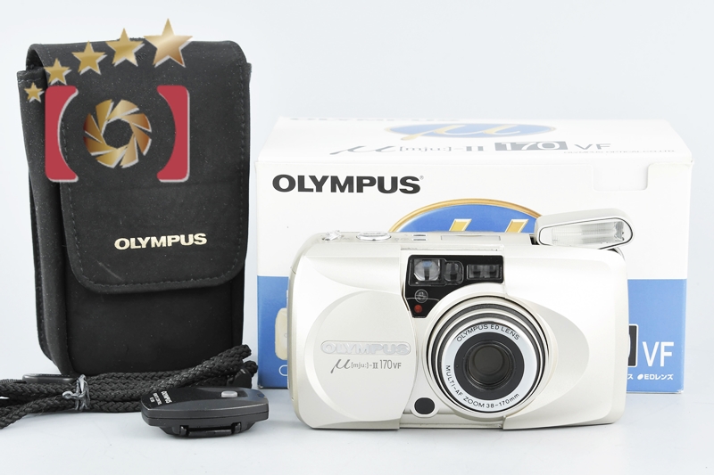 中古】OLYMPUS オリンパス μ[mju:]-II ミューII 170VF コンパクト