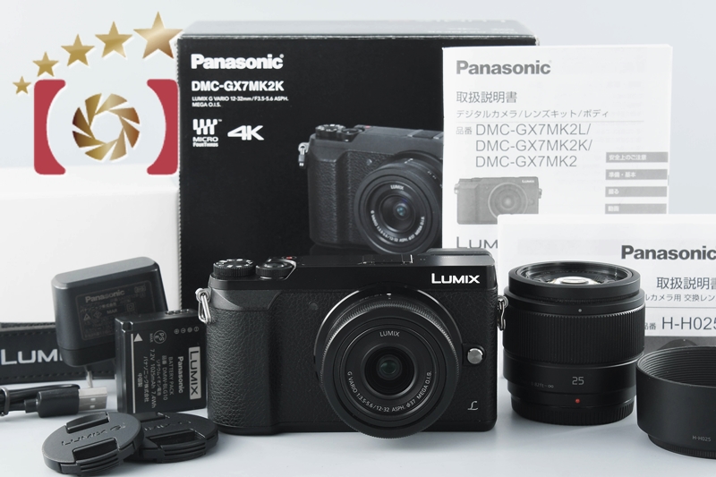 Panasonic DMC−GX7MK2+ダブルレンズ-