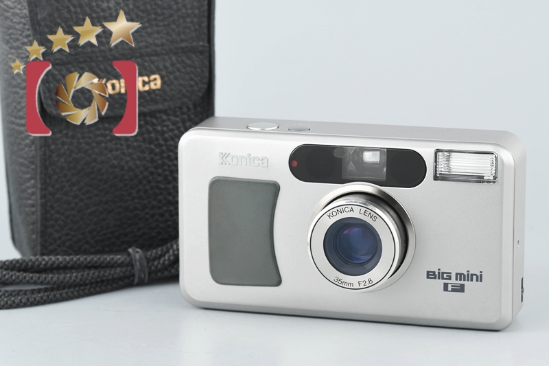 【中古】KONICA コニカ BiG mini F シルバー コンパクトフィルムカメラ |  中古カメラ・フィルムカメラを中心に取り揃えるファイブスターカメラ