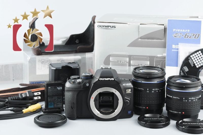 【美品】OLYMPUS E-620 14-42レンズセット　ショット数3291回