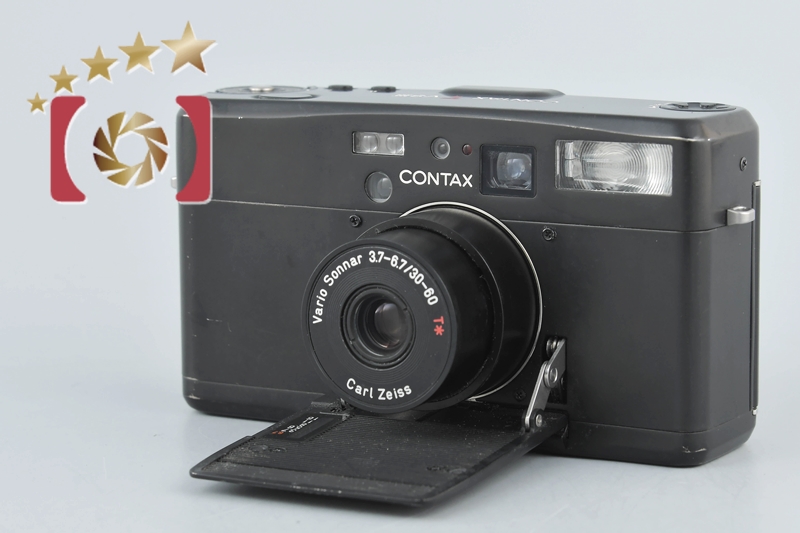 中古】CONTAX コンタックス TVS III ブラック コンパクトフィルムカメラ | 中古カメラ・フィルムカメラを中心に取り揃えるファイブスター カメラ